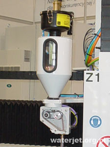 may zbiornik cierniwa waterjet